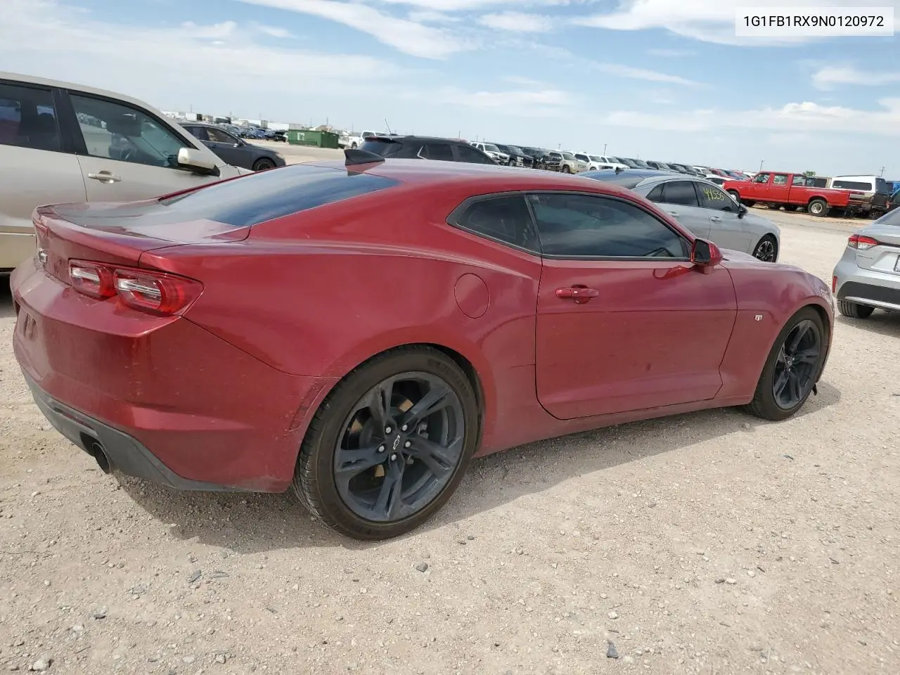 2022 Chevrolet Camaro Ls VIN: 1G1FB1RX9N0120972 Lot: 55512635