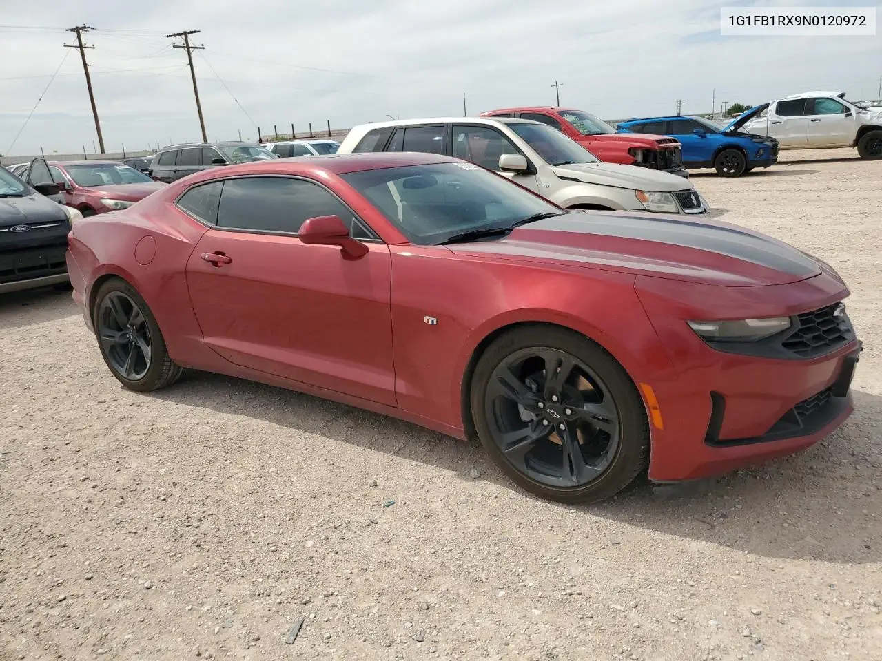 2022 Chevrolet Camaro Ls VIN: 1G1FB1RX9N0120972 Lot: 55512635