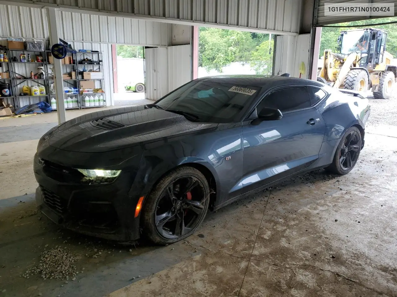 2022 Chevrolet Camaro Ss VIN: 1G1FH1R71N0100424 Lot: 56069035