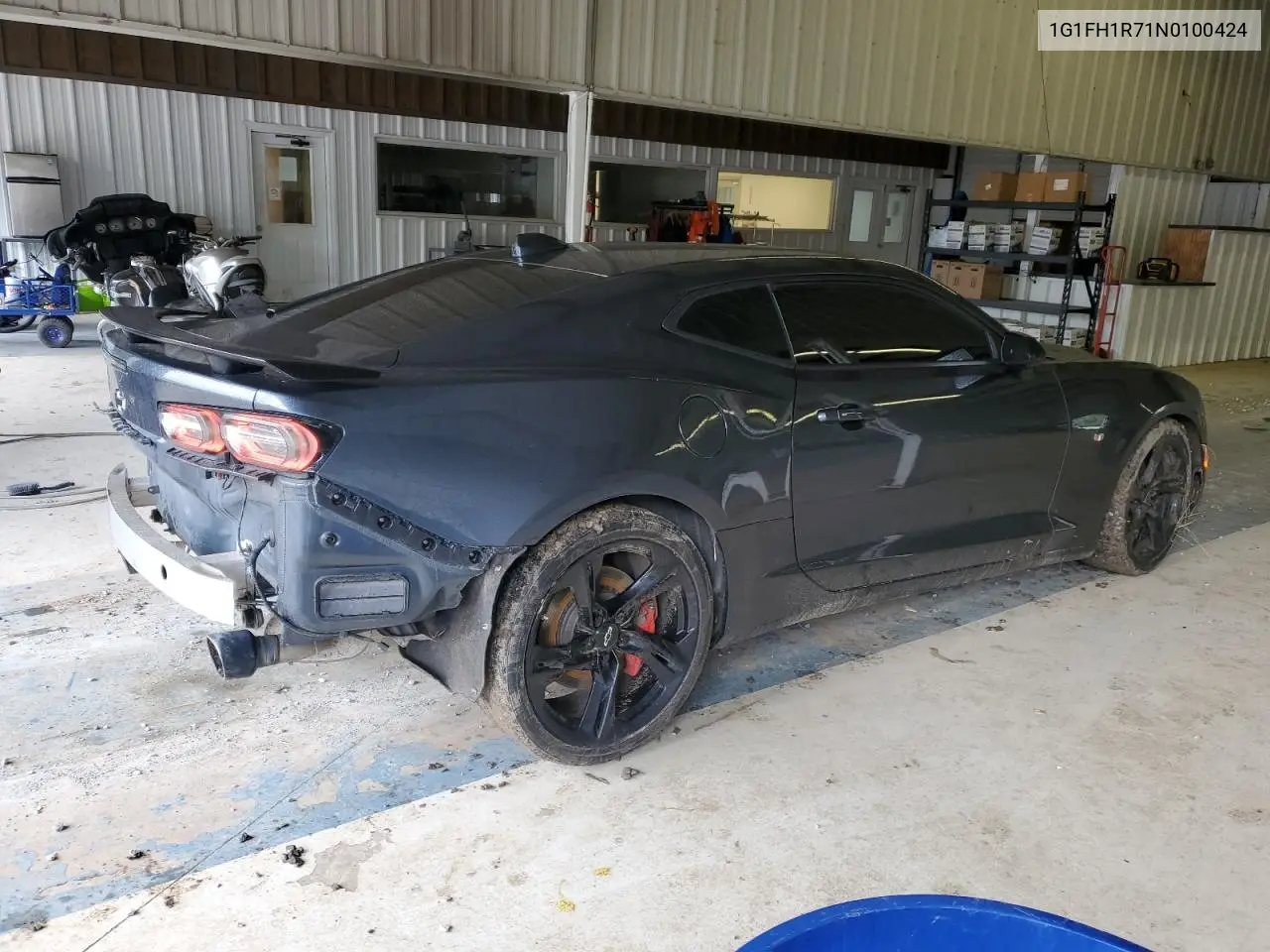 2022 Chevrolet Camaro Ss VIN: 1G1FH1R71N0100424 Lot: 56069035