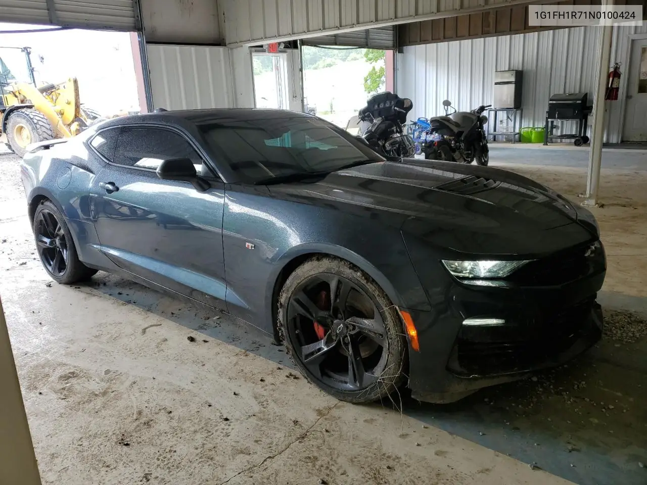 2022 Chevrolet Camaro Ss VIN: 1G1FH1R71N0100424 Lot: 56069035