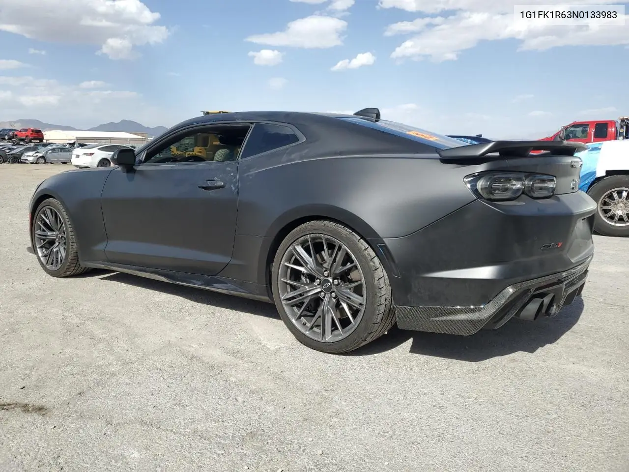 2022 Chevrolet Camaro Zl1 VIN: 1G1FK1R63N0133983 Lot: 56828145