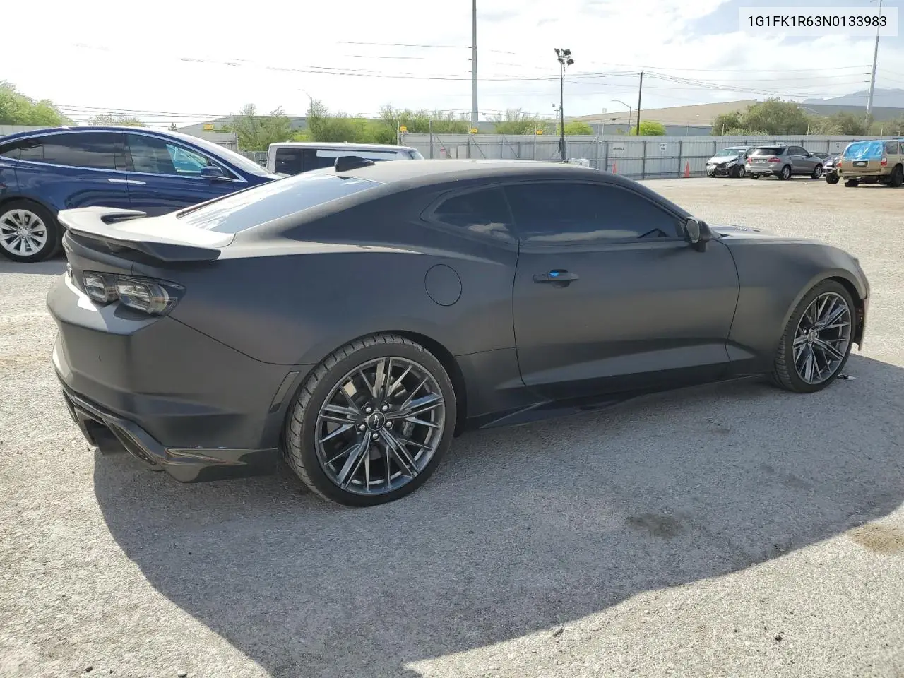 2022 Chevrolet Camaro Zl1 VIN: 1G1FK1R63N0133983 Lot: 56828145