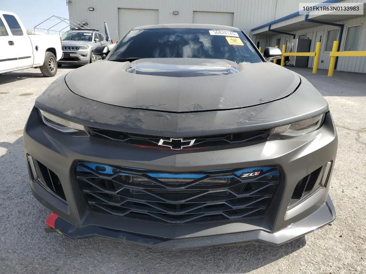 2022 Chevrolet Camaro Zl1 VIN: 1G1FK1R63N0133983 Lot: 56828145