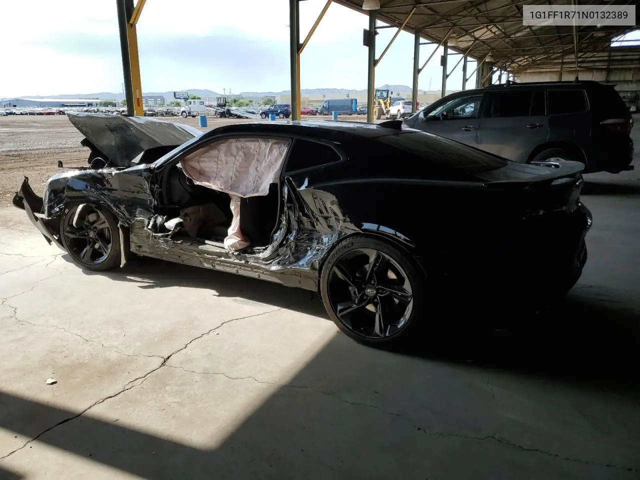 2022 Chevrolet Camaro Lt1 VIN: 1G1FF1R71N0132389 Lot: 62135525