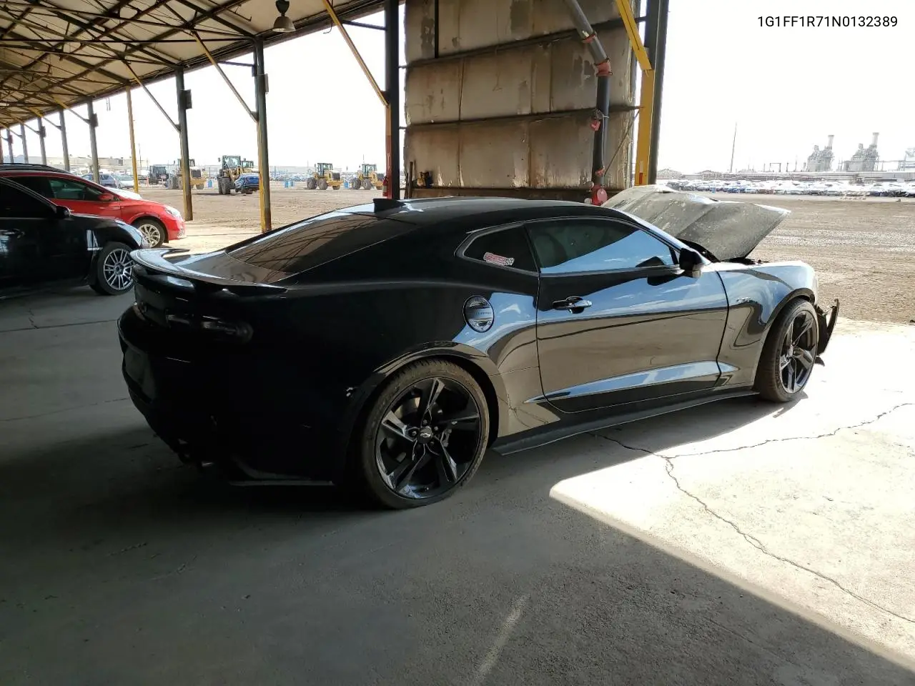 2022 Chevrolet Camaro Lt1 VIN: 1G1FF1R71N0132389 Lot: 62135525