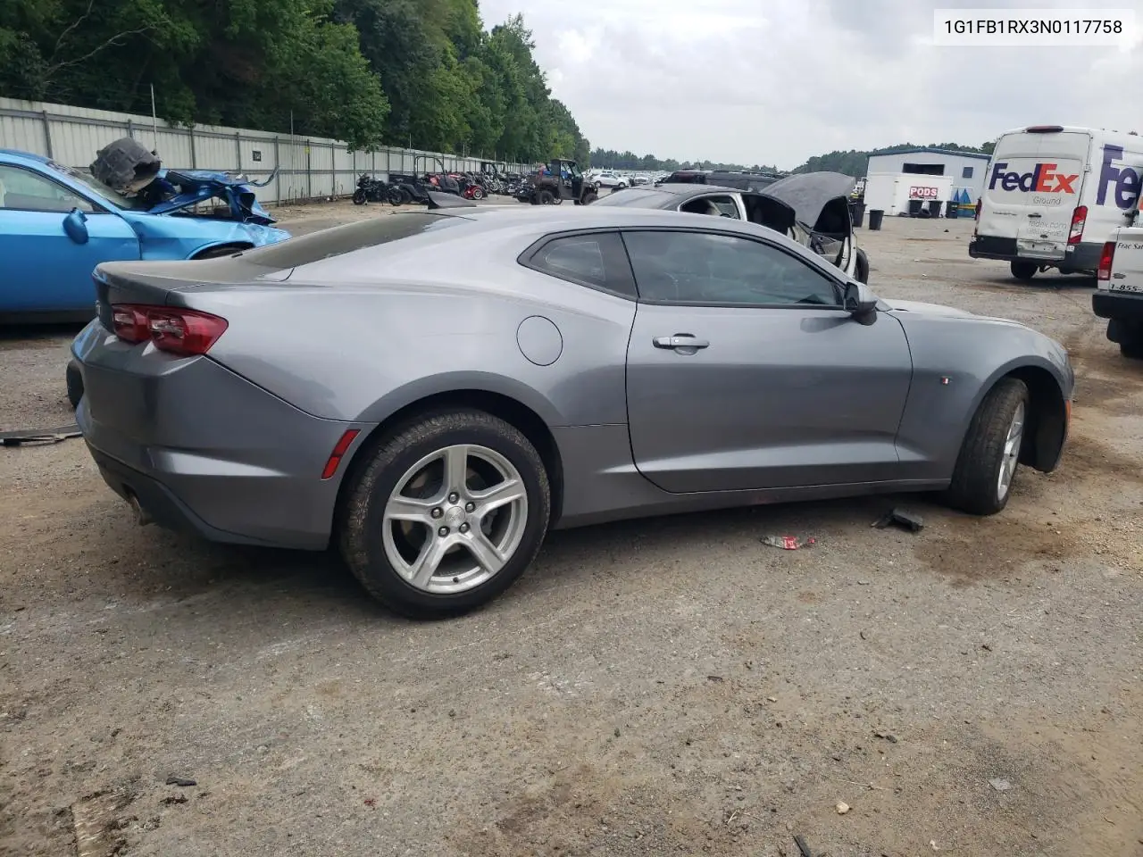 2022 Chevrolet Camaro Ls VIN: 1G1FB1RX3N0117758 Lot: 63300925