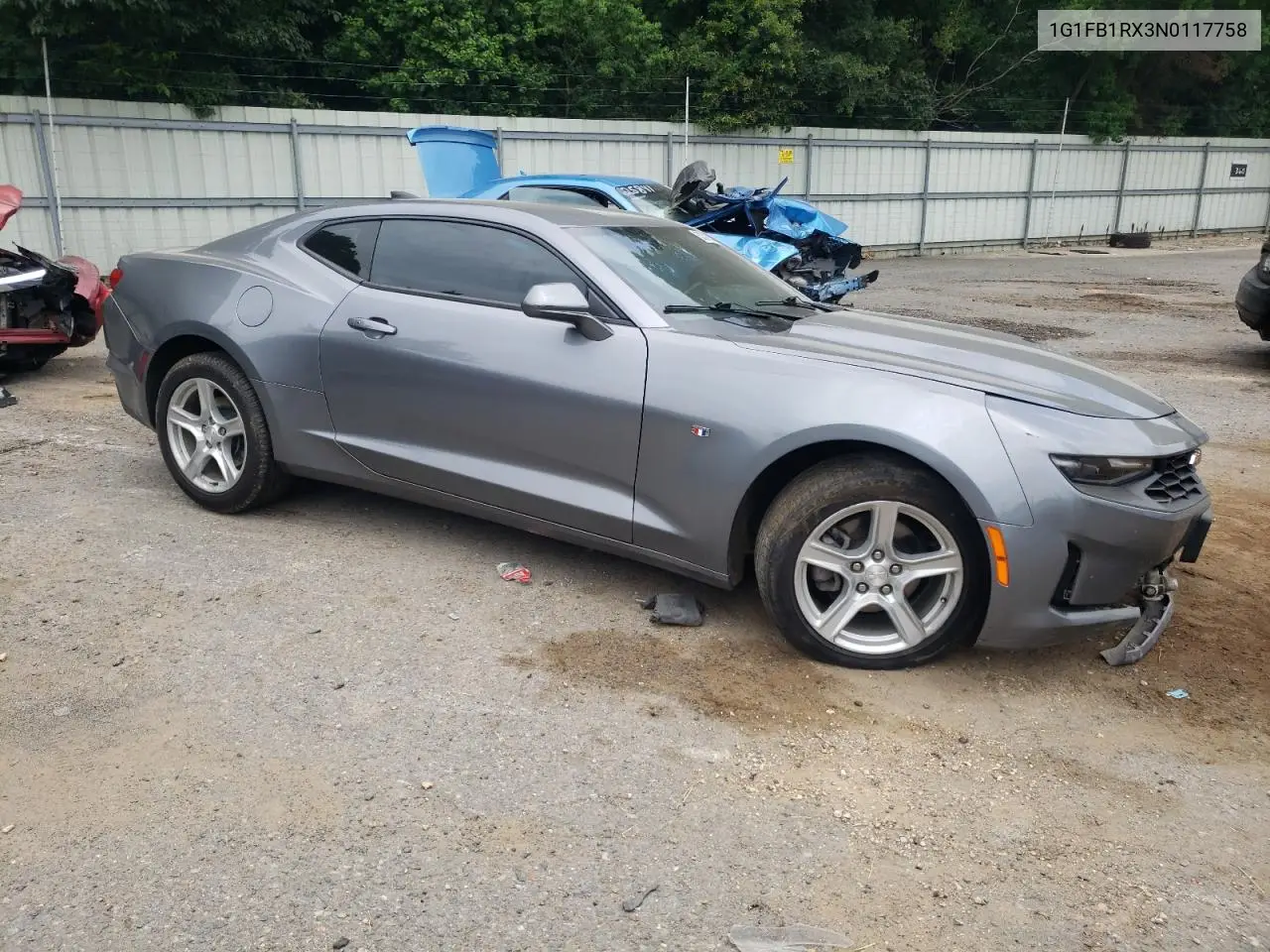 2022 Chevrolet Camaro Ls VIN: 1G1FB1RX3N0117758 Lot: 63300925