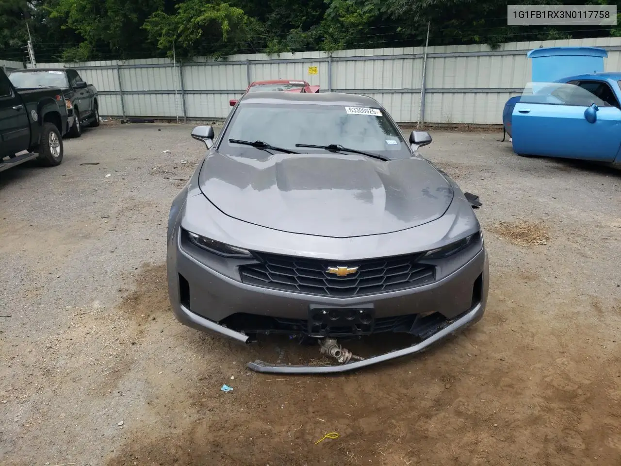 2022 Chevrolet Camaro Ls VIN: 1G1FB1RX3N0117758 Lot: 63300925