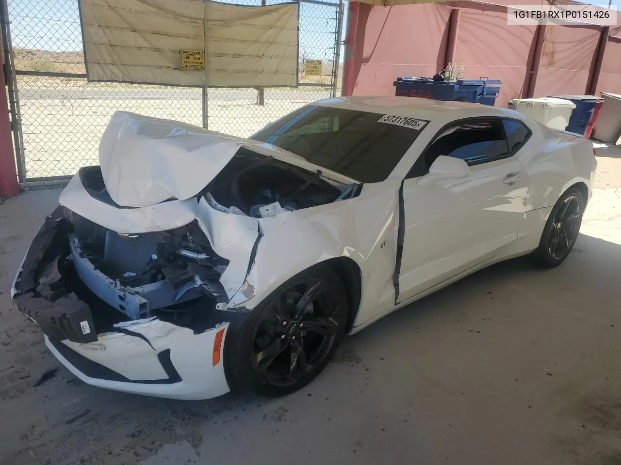 2023 Chevrolet Camaro Ls VIN: 1G1FB1RX1P0151426 Lot: 57317605