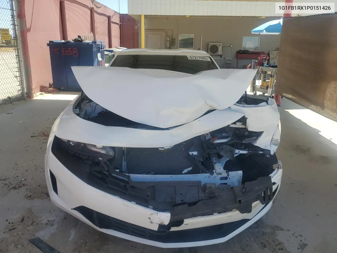 2023 Chevrolet Camaro Ls VIN: 1G1FB1RX1P0151426 Lot: 57317605
