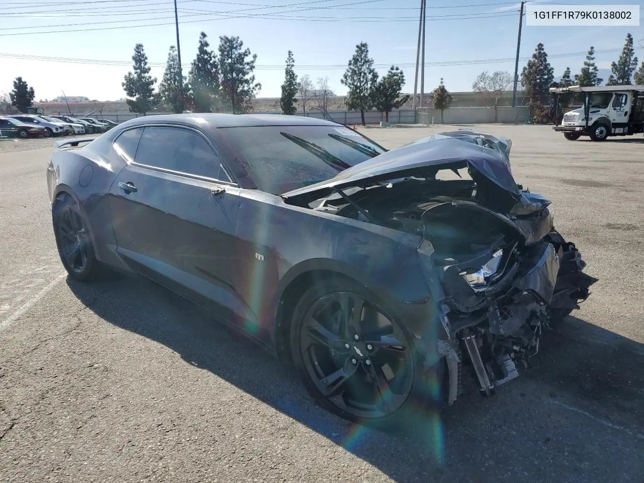 2019 Chevrolet Camaro Ss VIN: 1G1FF1R79K0138002 Lot: 50573755