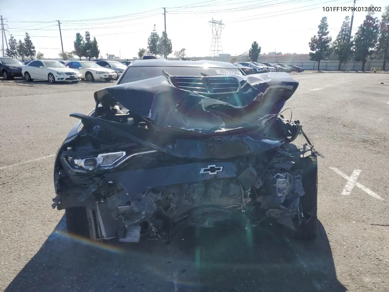2019 Chevrolet Camaro Ss VIN: 1G1FF1R79K0138002 Lot: 50573755
