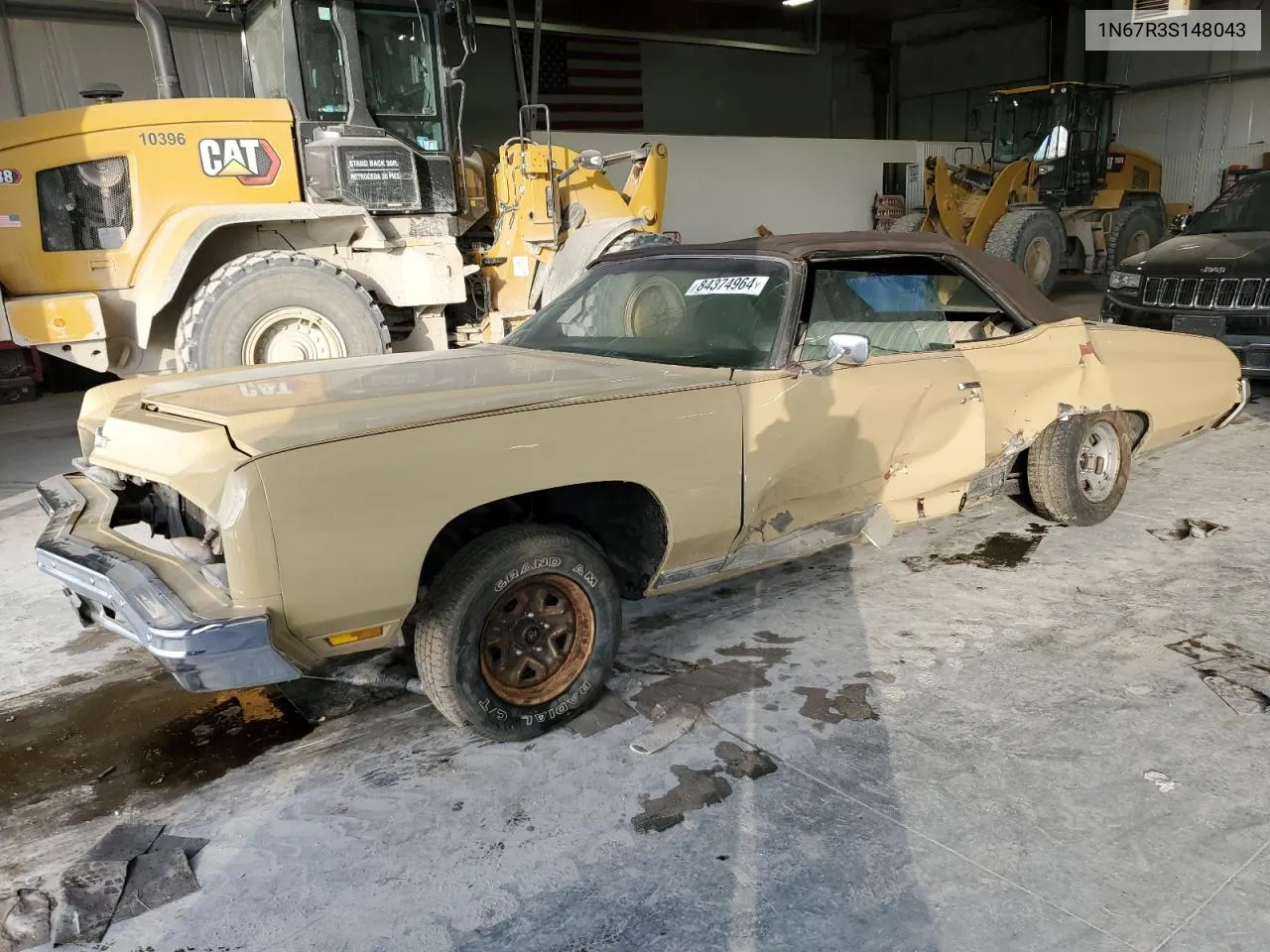 1973 Chevrolet Caprice Cl VIN: 1N67R3S148043 Lot: 84374964