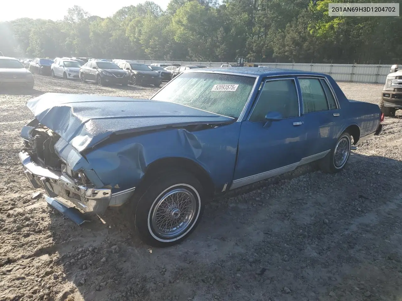 1983 Chevrolet Caprice Classic VIN: 2G1AN69H3D1204702 Lot: 52093575
