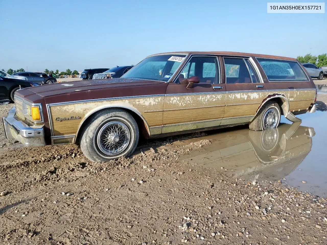 1984 Chevrolet Caprice Classic VIN: 1G1AN35H0EX157721 Lot: 58846105