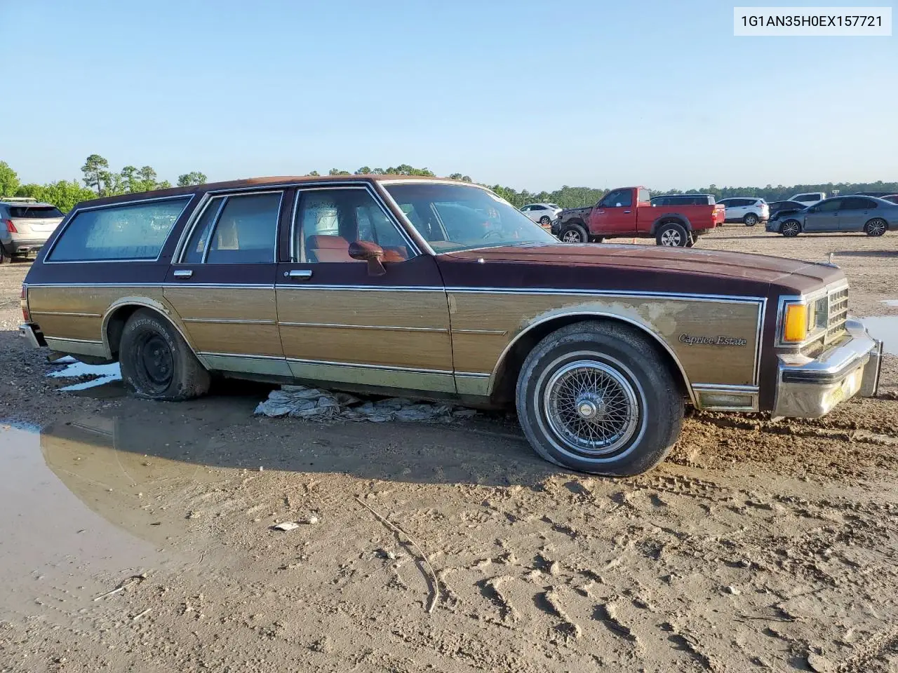 1984 Chevrolet Caprice Classic VIN: 1G1AN35H0EX157721 Lot: 58846105
