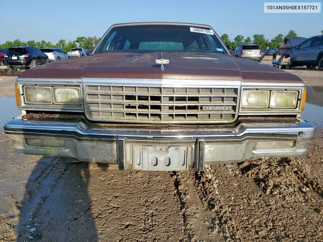 1984 Chevrolet Caprice Classic VIN: 1G1AN35H0EX157721 Lot: 58846105
