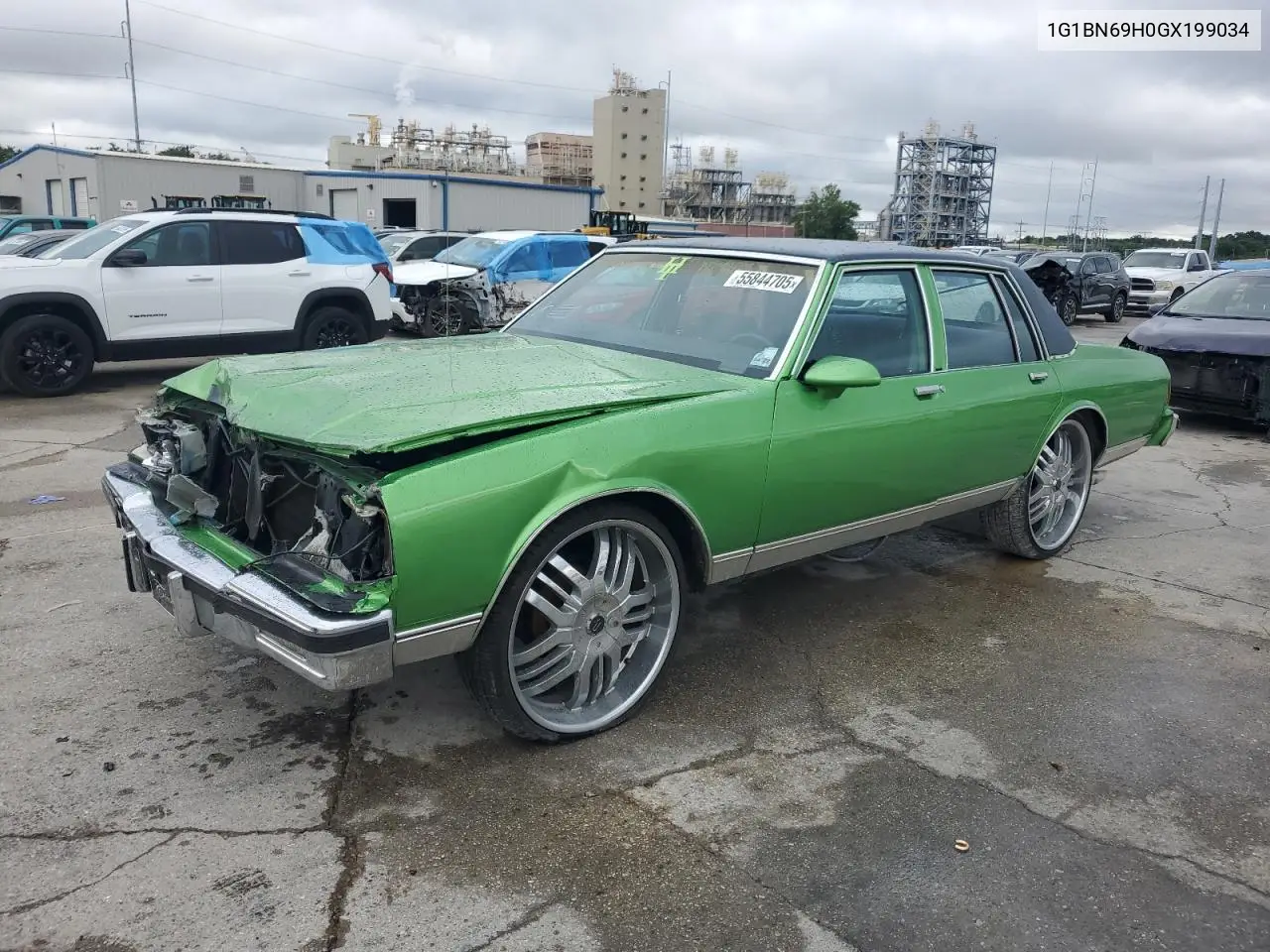 1986 Chevrolet Caprice Classic VIN: 1G1BN69H0GX199034 Lot: 55844705