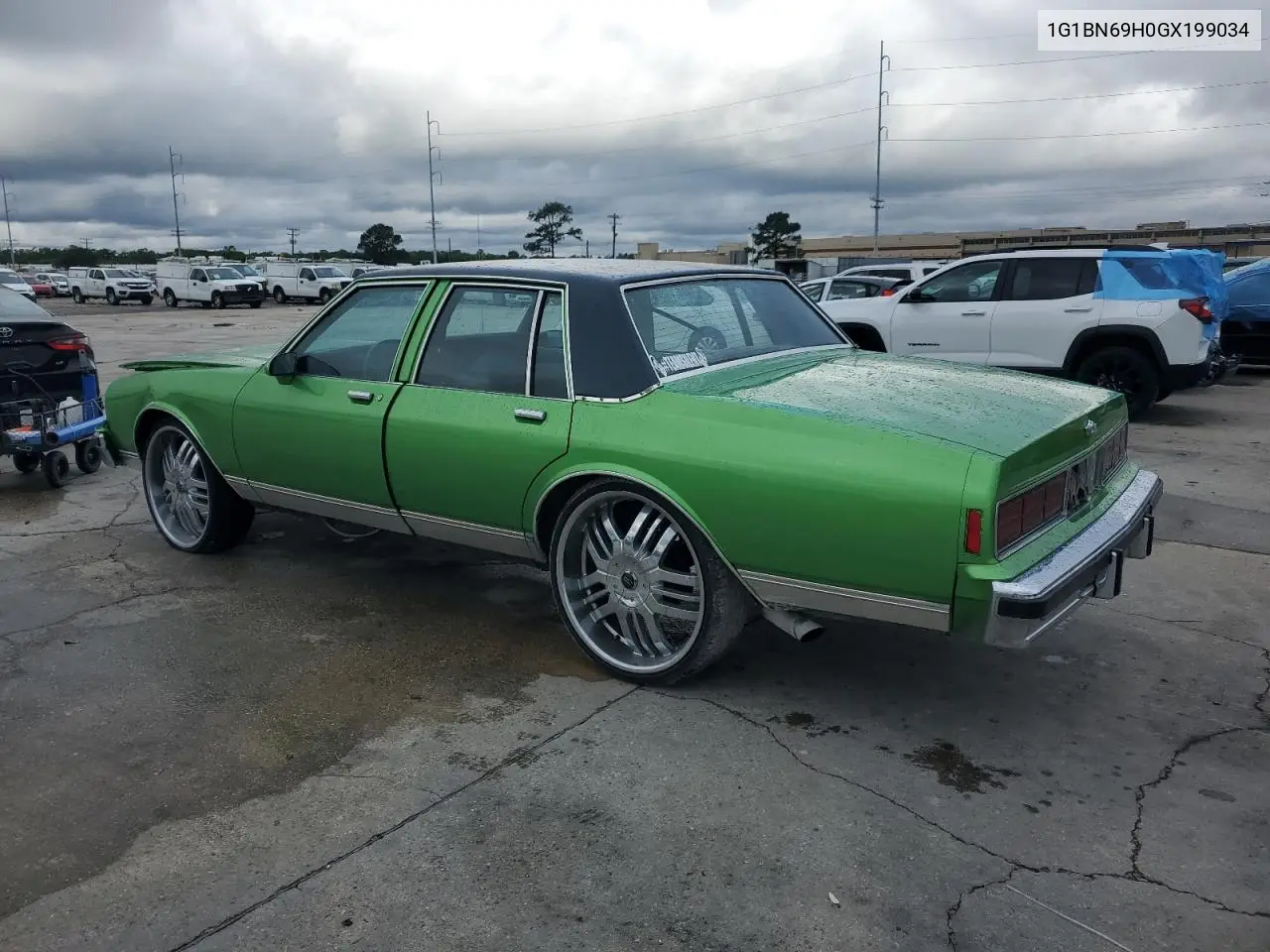 1986 Chevrolet Caprice Classic VIN: 1G1BN69H0GX199034 Lot: 55844705