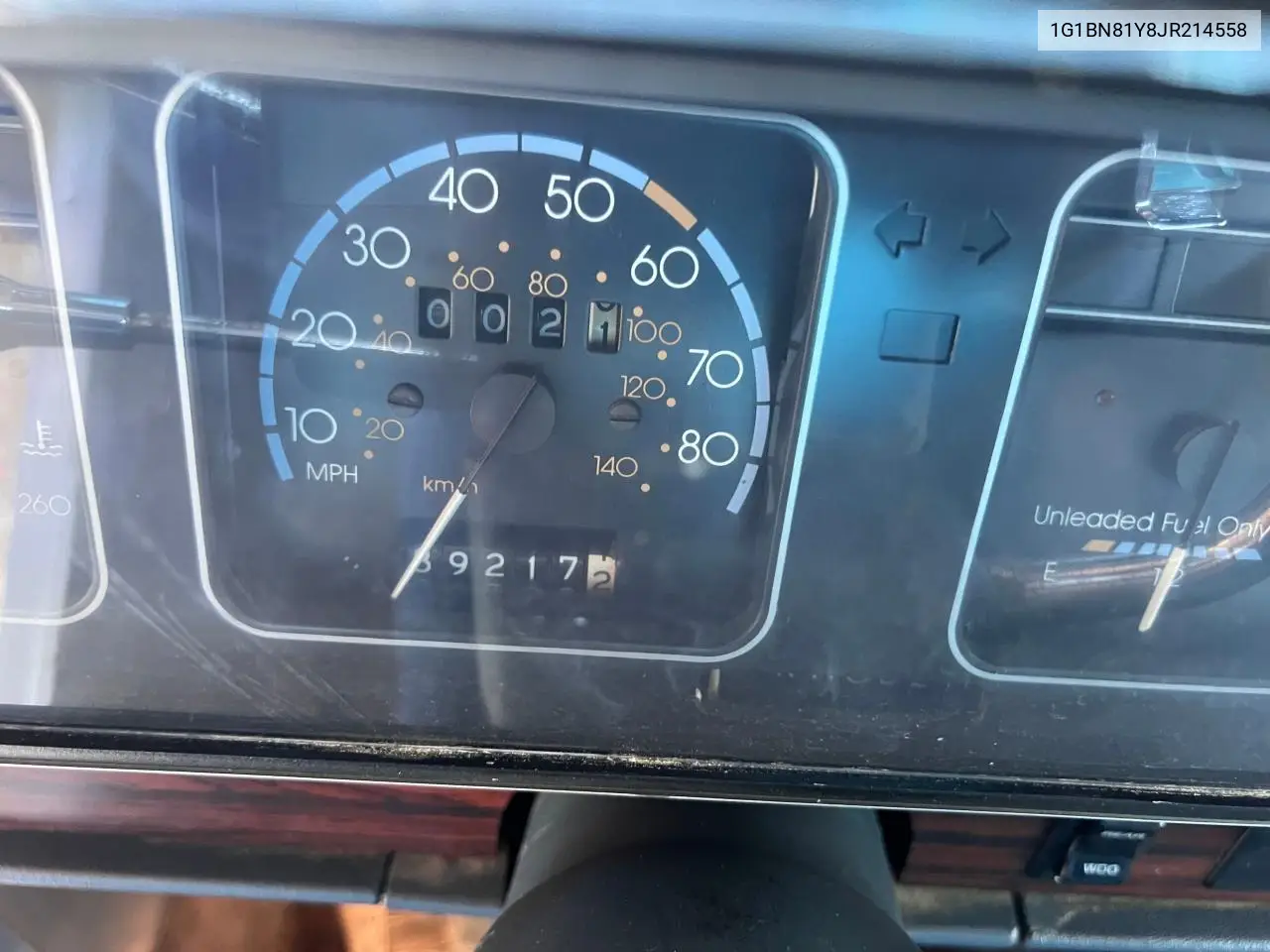 1988 Chevrolet Caprice Classic VIN: 1G1BN81Y8JR214558 Lot: 59442205