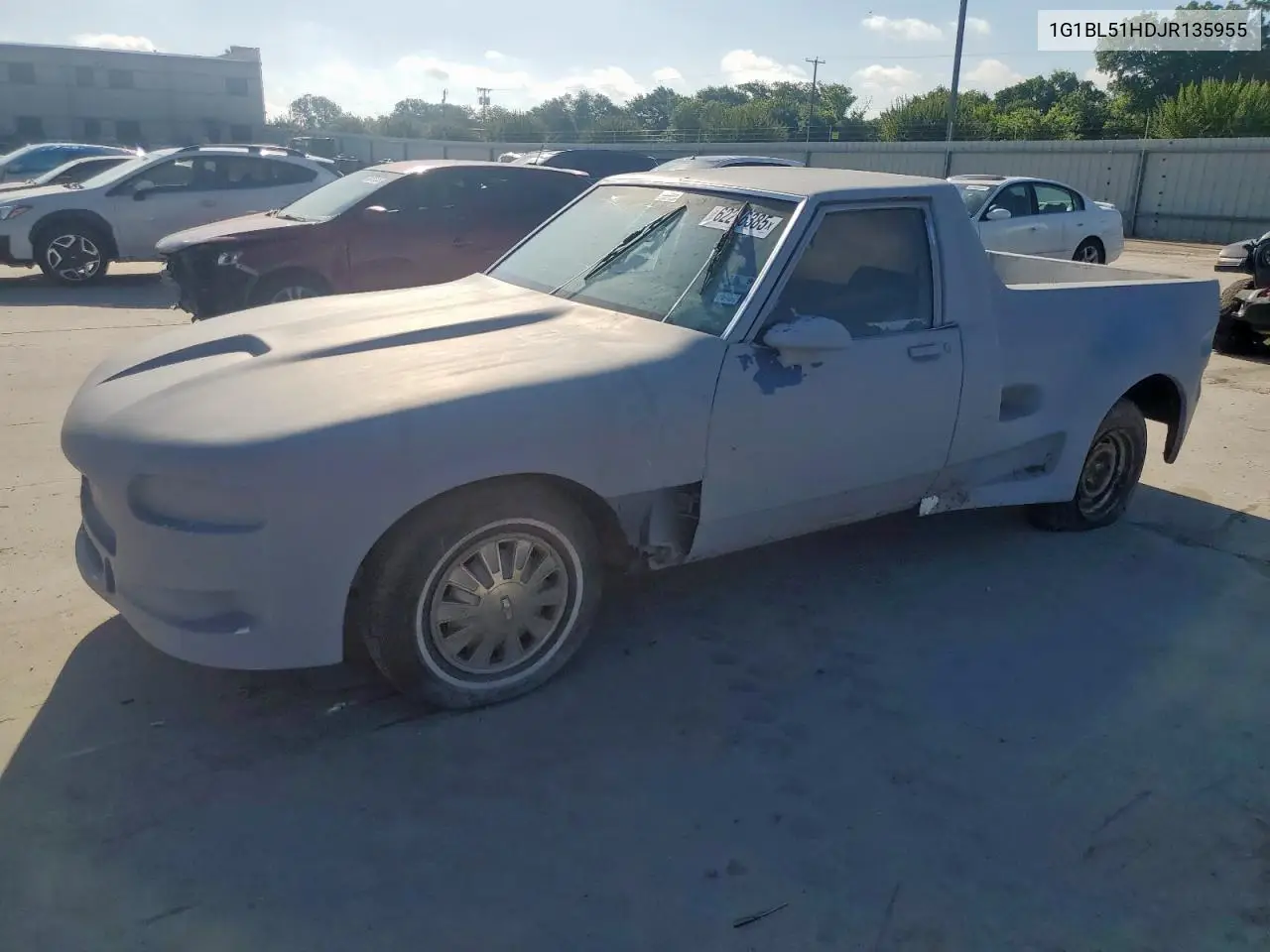 1988 Chevrolet Caprice VIN: 1G1BL51HDJR135955 Lot: 62276385