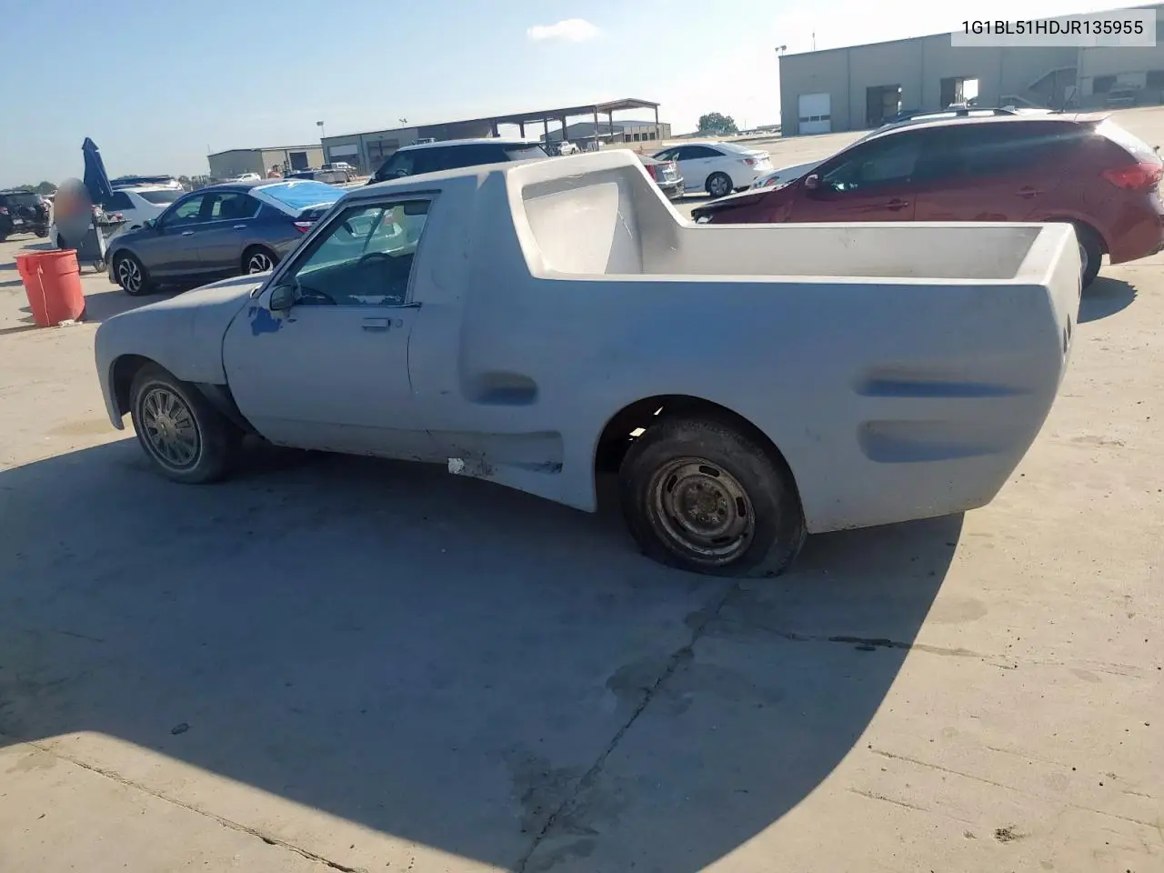 1988 Chevrolet Caprice VIN: 1G1BL51HDJR135955 Lot: 62276385
