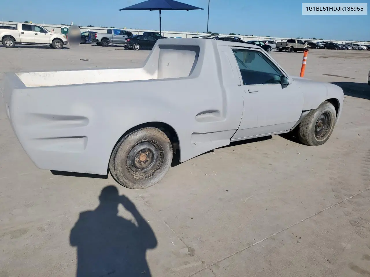 1988 Chevrolet Caprice VIN: 1G1BL51HDJR135955 Lot: 62276385