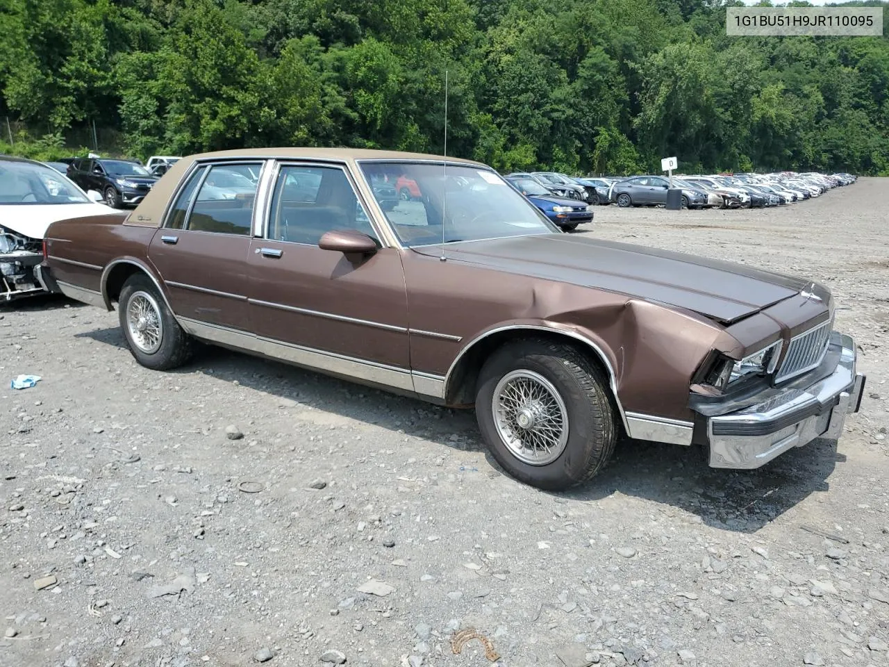 1988 Chevrolet Caprice Classic Brougham VIN: 1G1BU51H9JR110095 Lot: 65821924