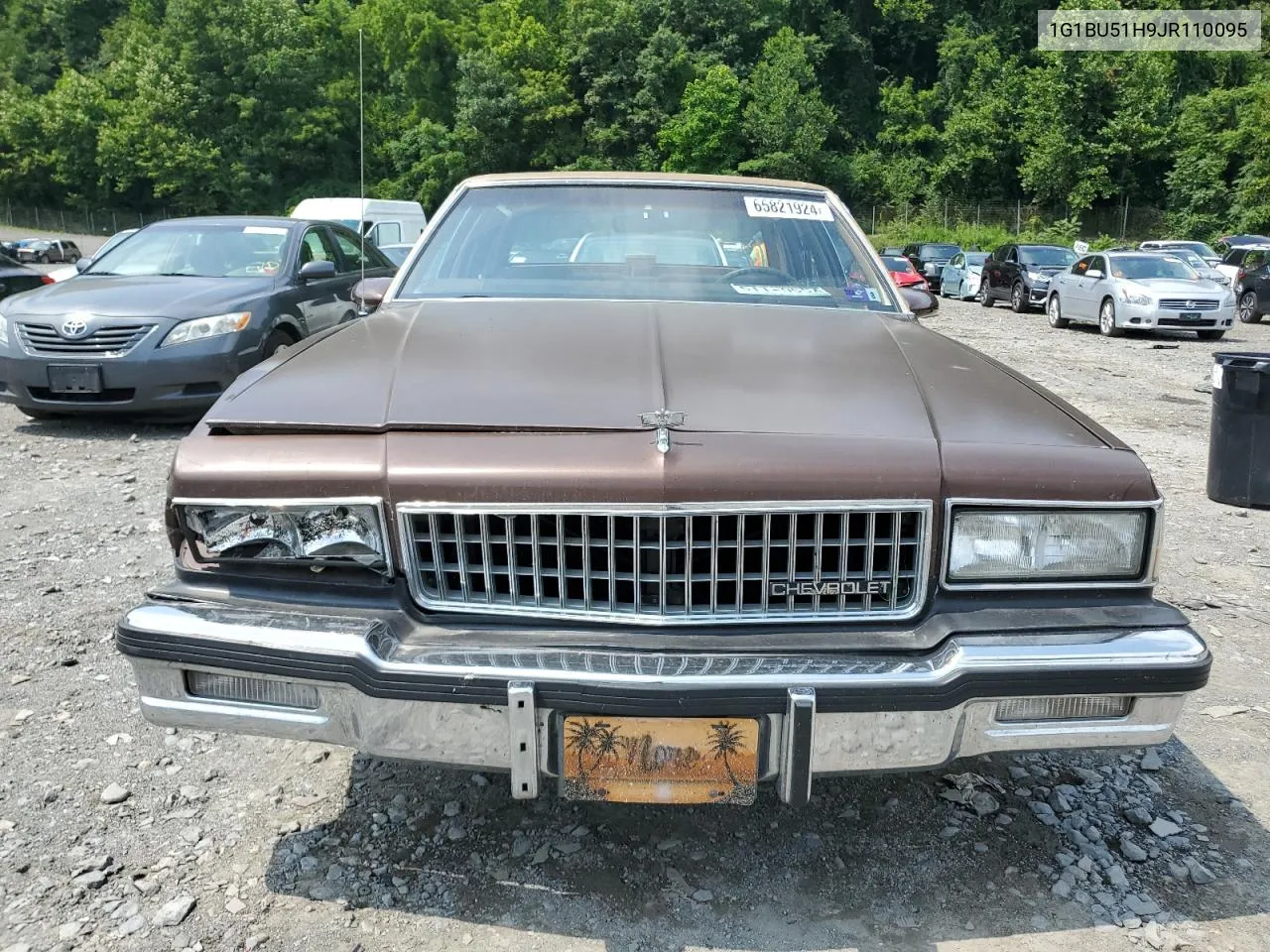1988 Chevrolet Caprice Classic Brougham VIN: 1G1BU51H9JR110095 Lot: 65821924