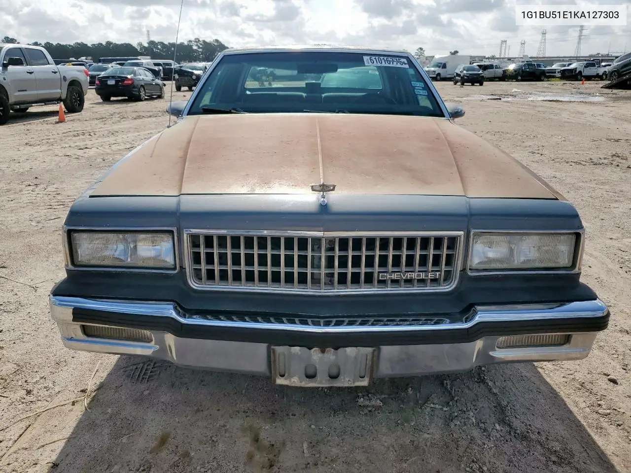 1989 Chevrolet Caprice Classic Brougham VIN: 1G1BU51E1KA127303 Lot: 61016775