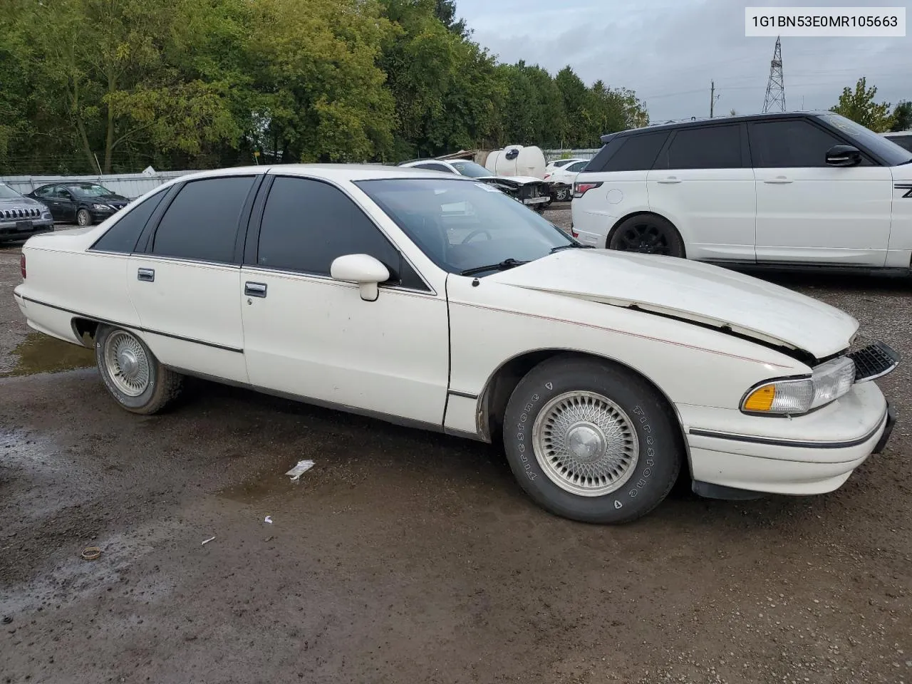 1991 Chevrolet Caprice Classic Ltz VIN: 1G1BN53E0MR105663 Lot: 71834014