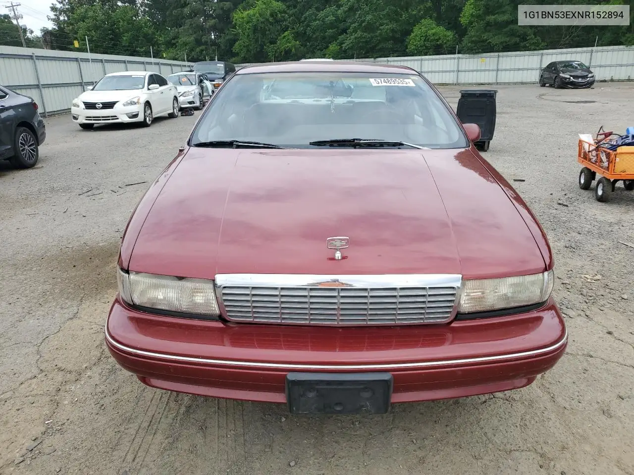 1992 Chevrolet Caprice Classic Ltz VIN: 1G1BN53EXNR152894 Lot: 57489535
