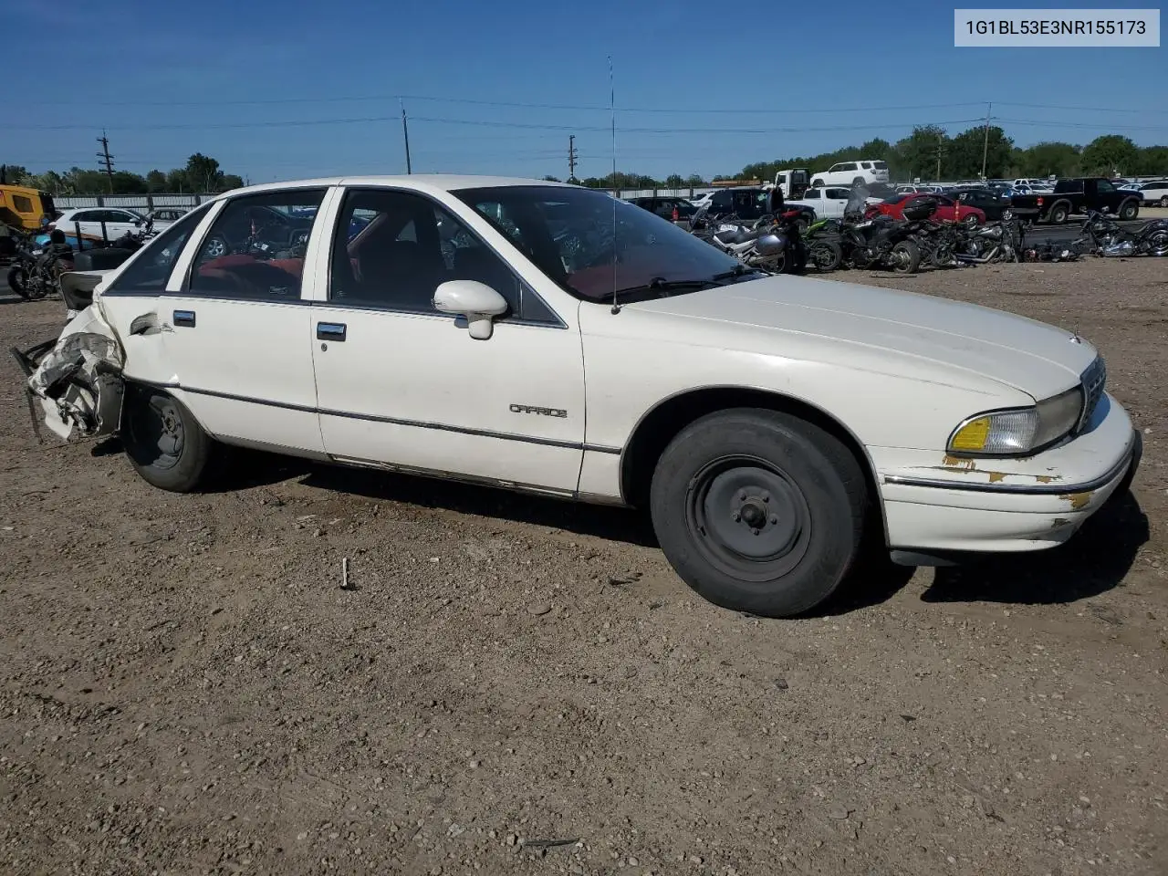 1992 Chevrolet Caprice VIN: 1G1BL53E3NR155173 Lot: 61637755