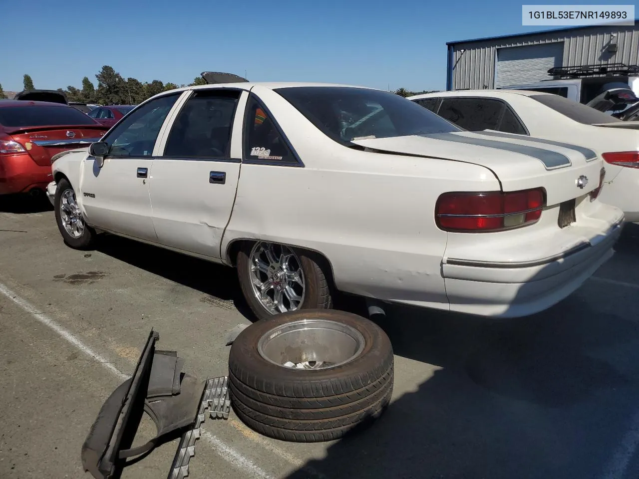 1992 Chevrolet Caprice VIN: 1G1BL53E7NR149893 Lot: 63811004
