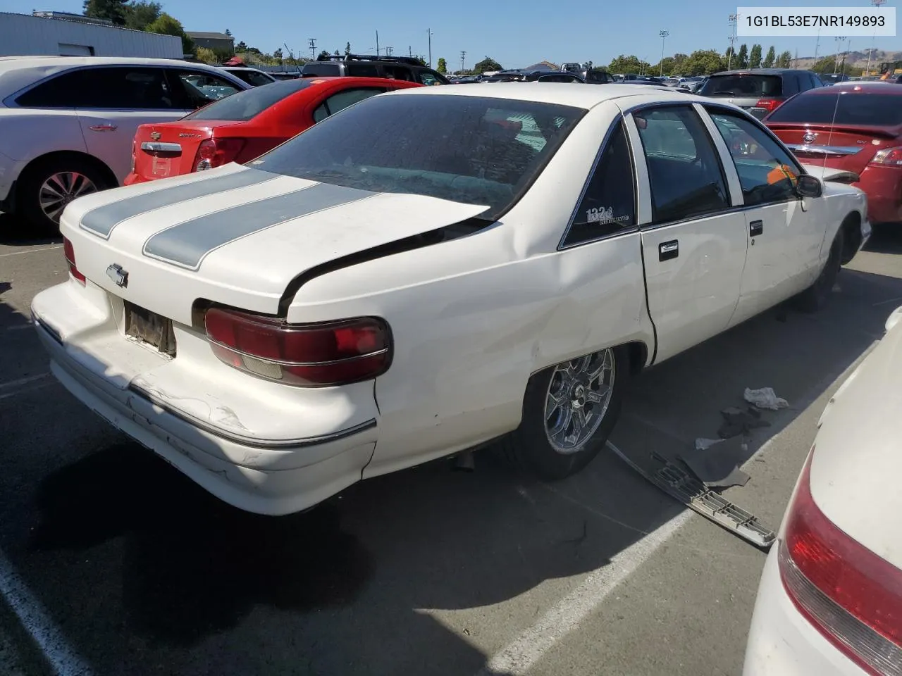 1992 Chevrolet Caprice VIN: 1G1BL53E7NR149893 Lot: 63811004