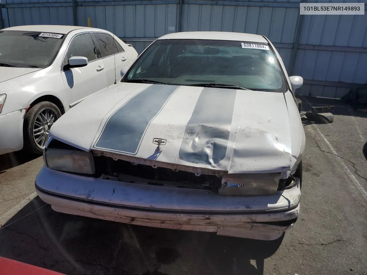 1992 Chevrolet Caprice VIN: 1G1BL53E7NR149893 Lot: 63811004