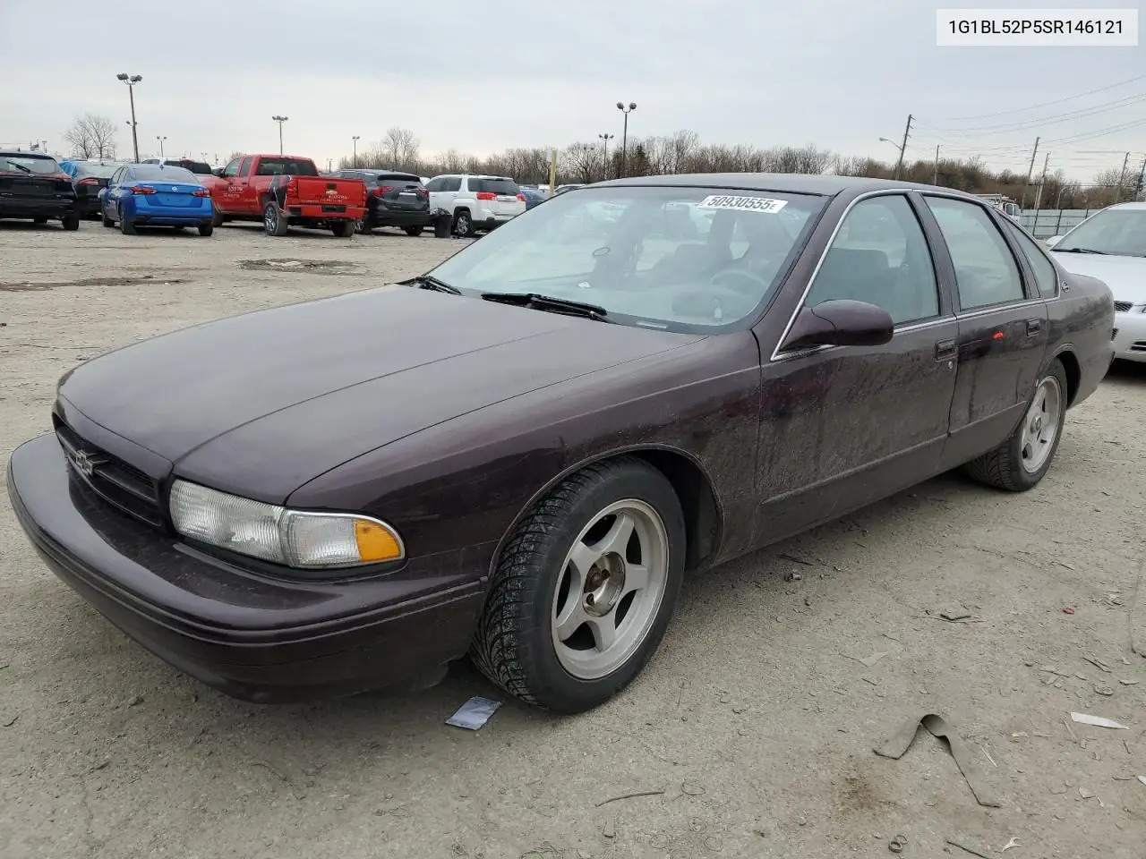 1995 Chevrolet Caprice / Impala Classic Ss VIN: 1G1BL52P5SR146121 Lot: 50930555