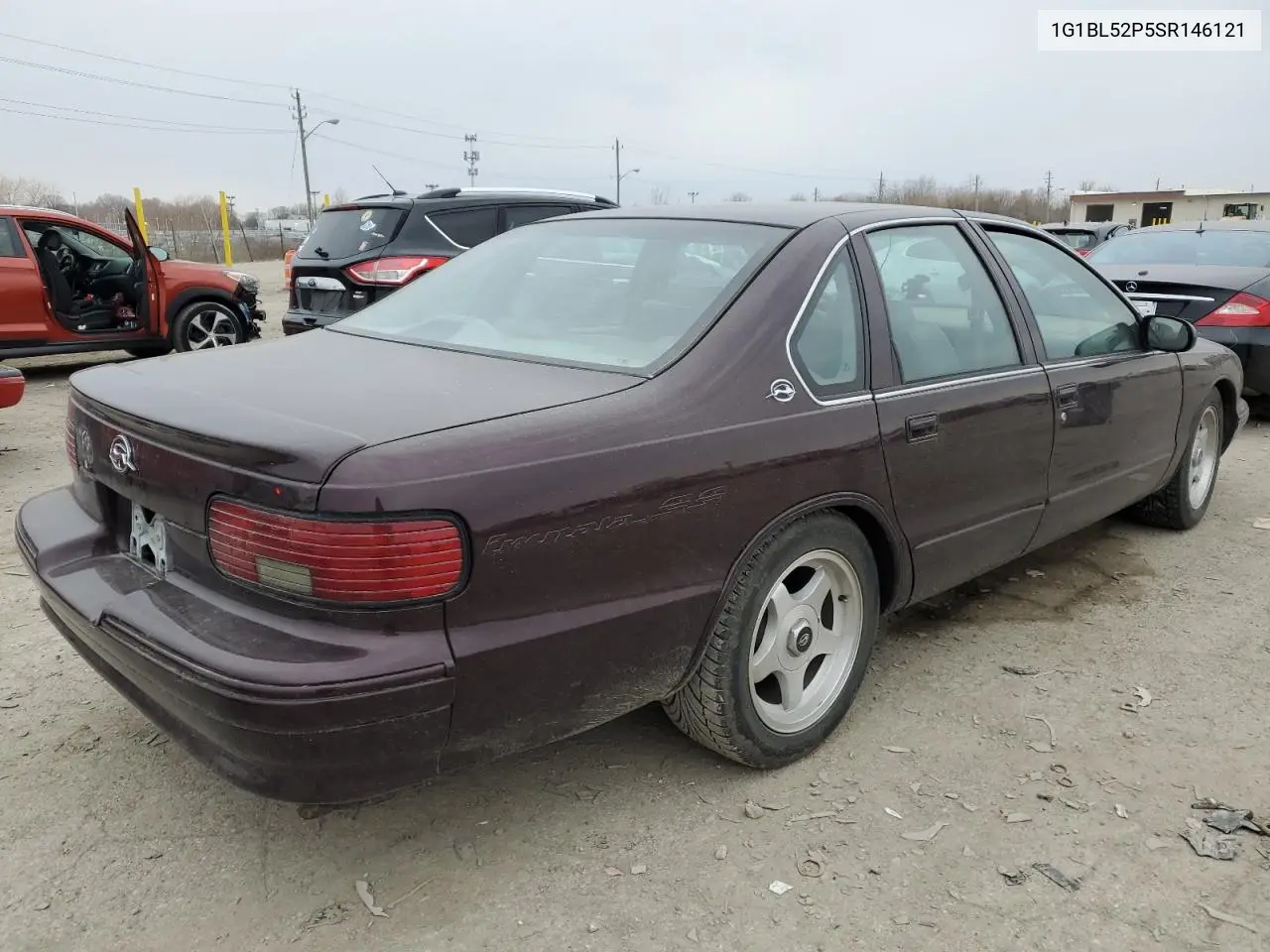1995 Chevrolet Caprice / Impala Classic Ss VIN: 1G1BL52P5SR146121 Lot: 50930555
