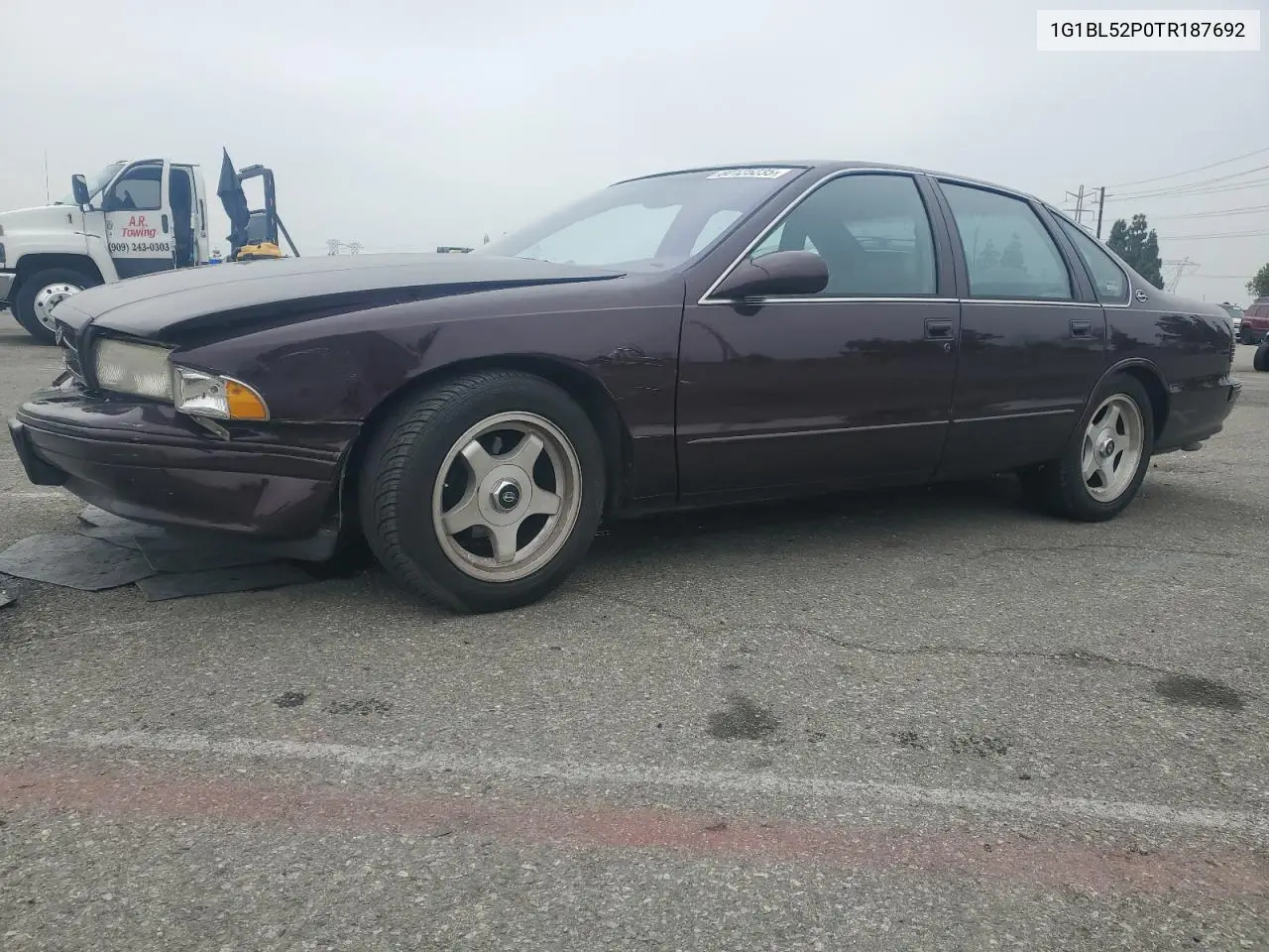 1996 Chevrolet Caprice / Impala Classic Ss VIN: 1G1BL52P0TR187692 Lot: 60125235