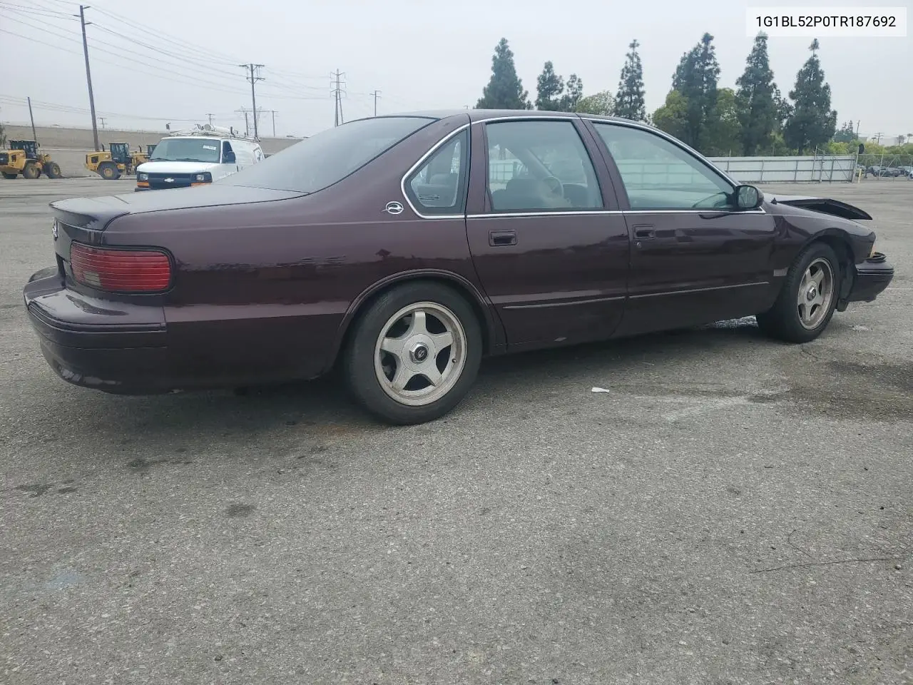 1996 Chevrolet Caprice / Impala Classic Ss VIN: 1G1BL52P0TR187692 Lot: 60125235