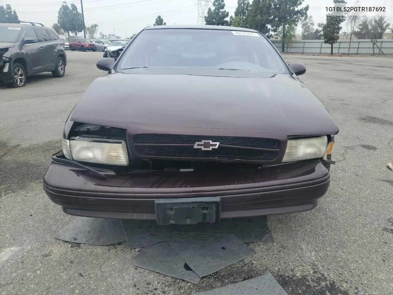 1996 Chevrolet Caprice / Impala Classic Ss VIN: 1G1BL52P0TR187692 Lot: 60125235