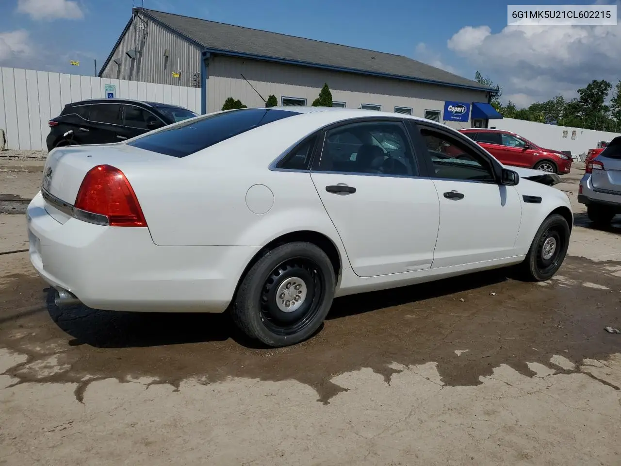 2012 Chevrolet Caprice Police VIN: 6G1MK5U21CL602215 Lot: 61538635