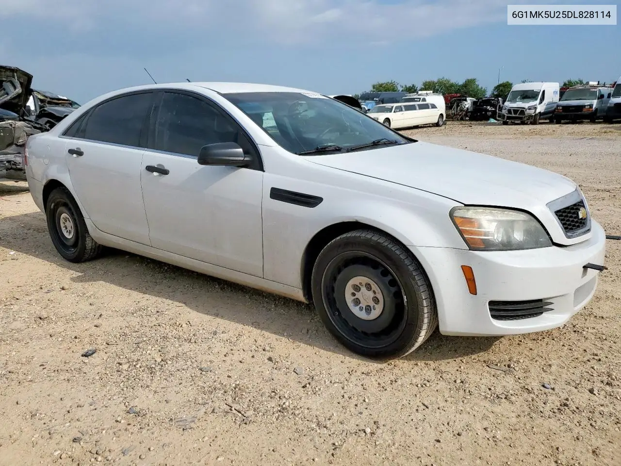 2013 Chevrolet Caprice Police VIN: 6G1MK5U25DL828114 Lot: 59274975