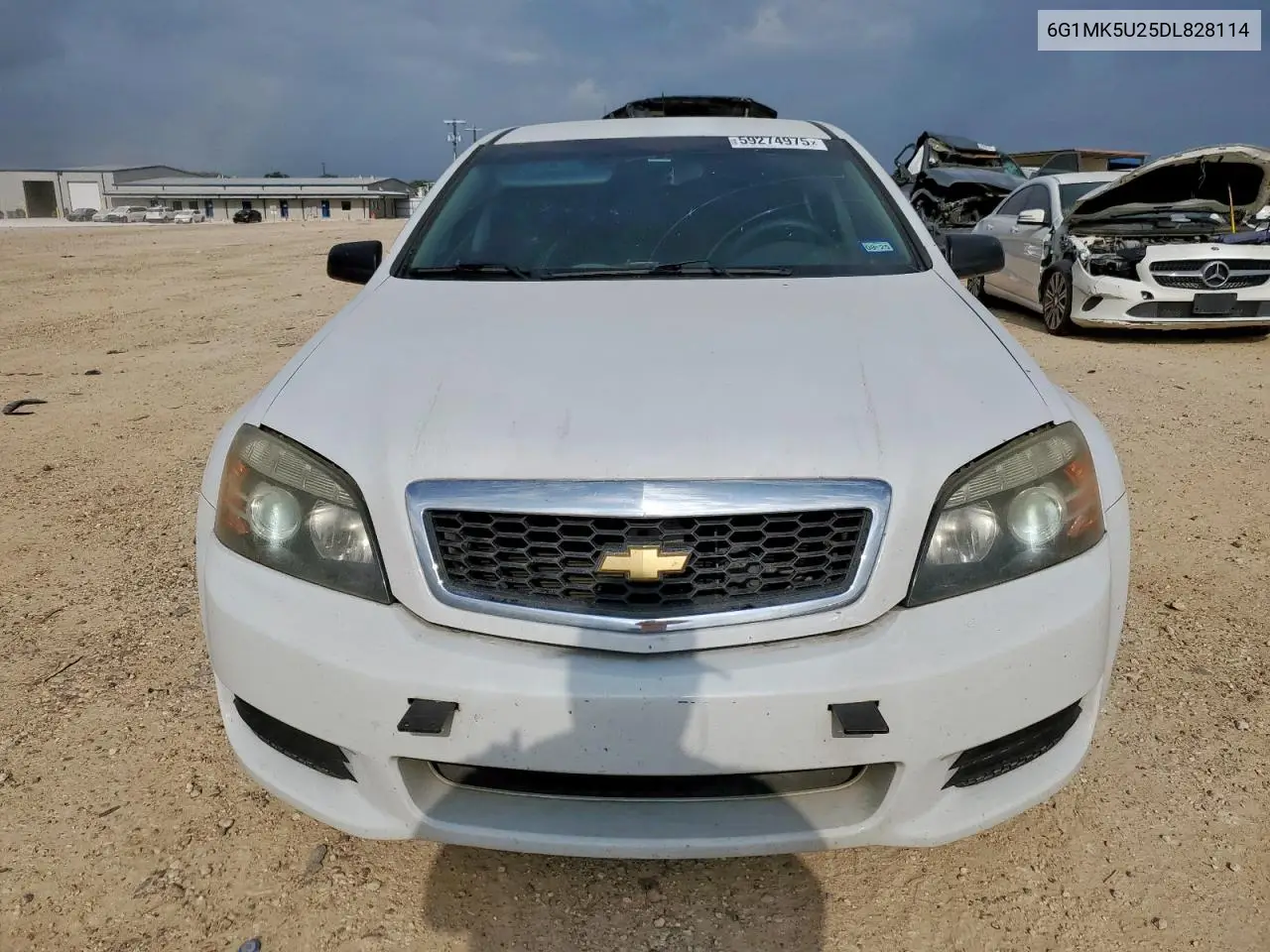 2013 Chevrolet Caprice Police VIN: 6G1MK5U25DL828114 Lot: 59274975