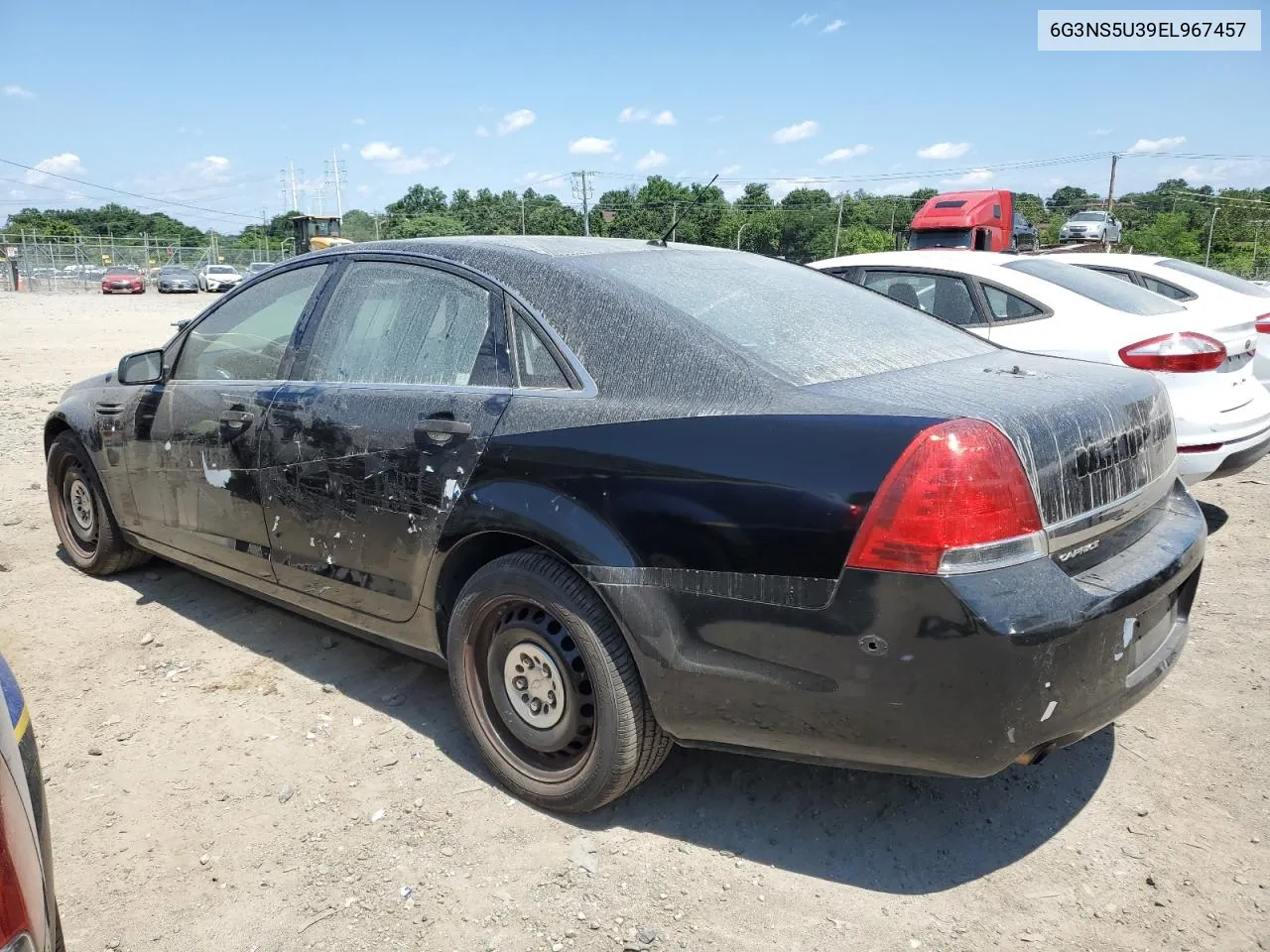 2014 Chevrolet Caprice Police VIN: 6G3NS5U39EL967457 Lot: 50022404