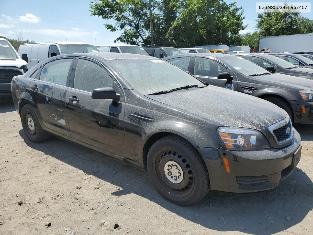 2014 Chevrolet Caprice Police VIN: 6G3NS5U39EL967457 Lot: 50022404