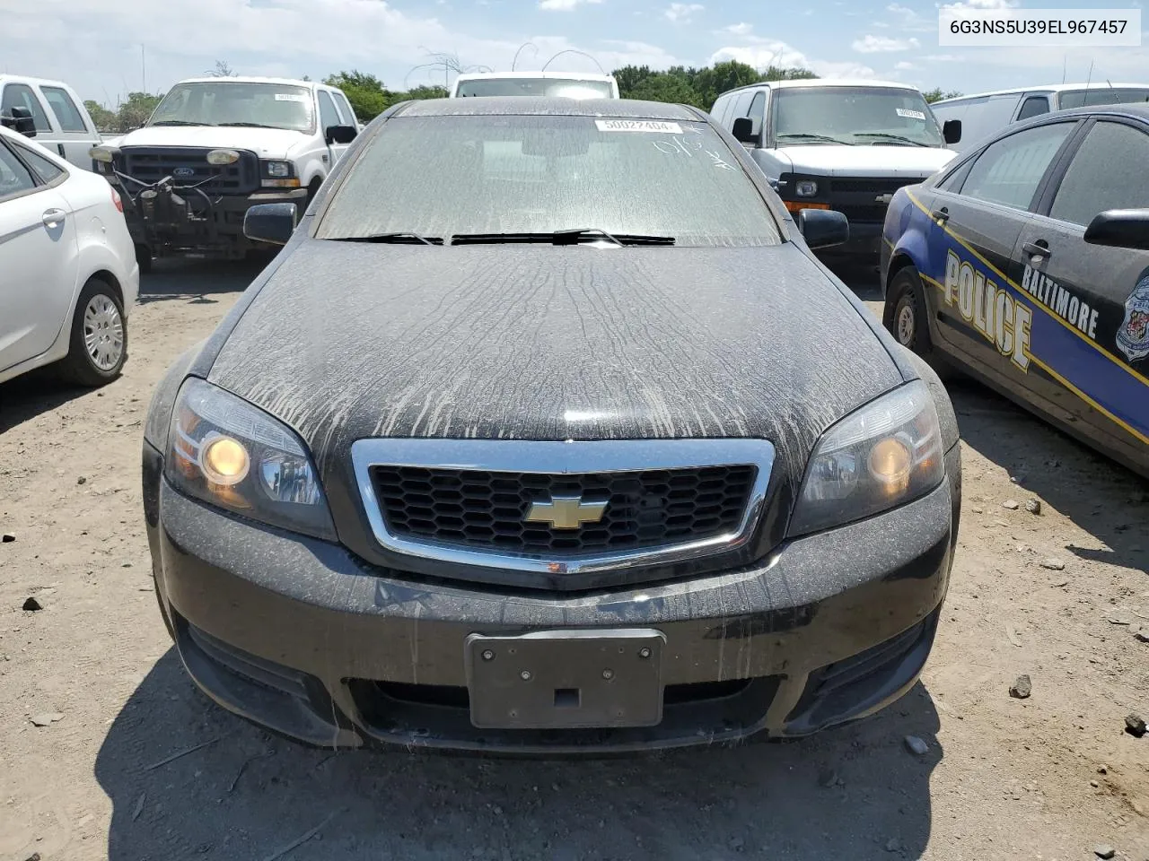 2014 Chevrolet Caprice Police VIN: 6G3NS5U39EL967457 Lot: 50022404