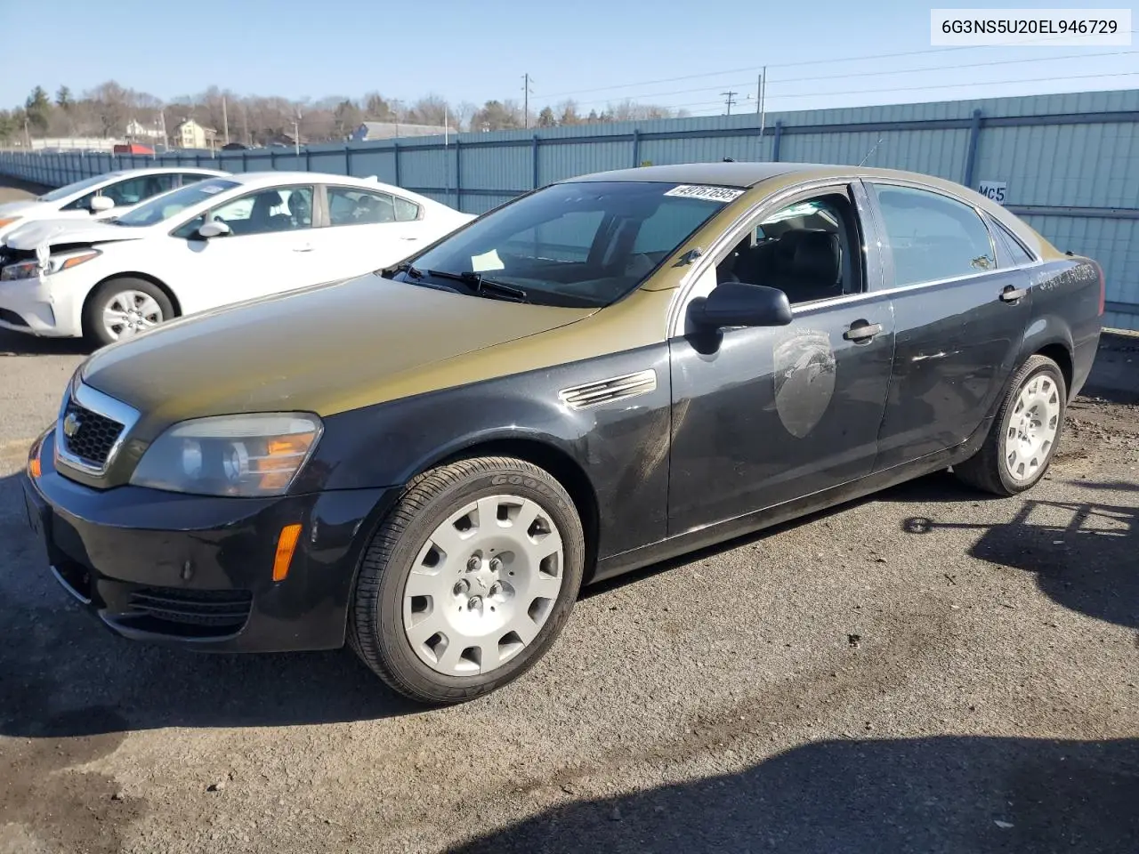 2014 Chevrolet Caprice Police VIN: 6G3NS5U20EL946729 Lot: 61346995