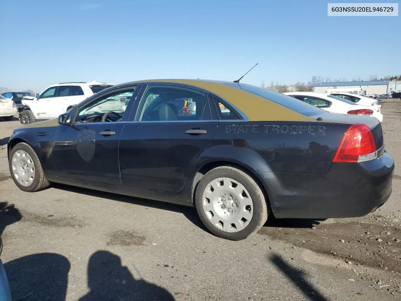 2014 Chevrolet Caprice Police VIN: 6G3NS5U20EL946729 Lot: 61346995